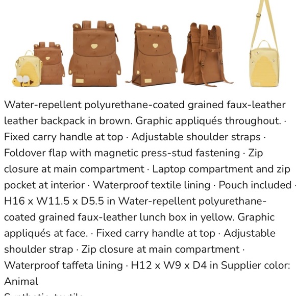 Coco Village Kids backpack set - Picture 7 of 9